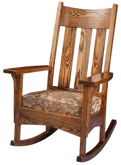 Custom Artisan Mission Rocker