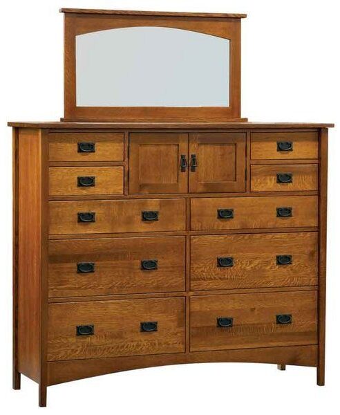 Amish Arts and Crafts Mountain Master Dresser