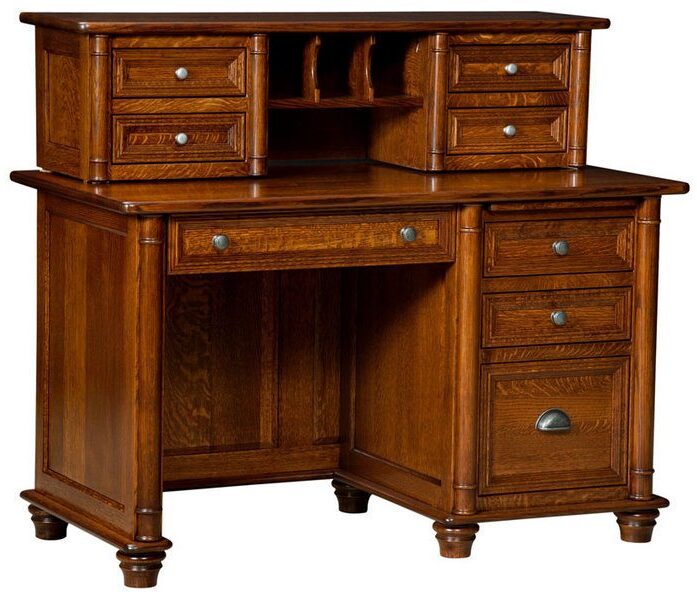 Amish Belmont Student Desk with Topper