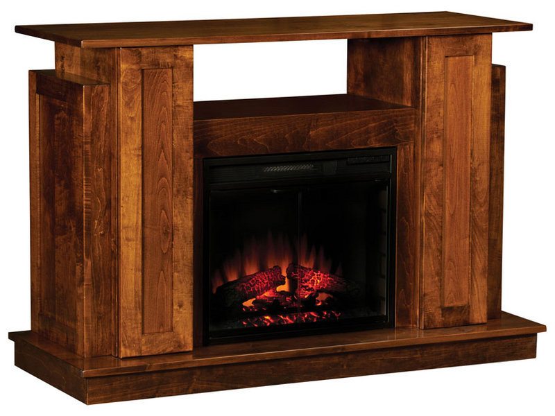 Custom Belwood Fireplace Media Console
