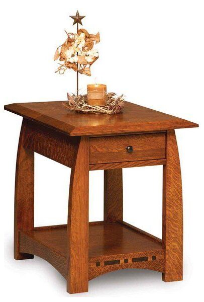 Amish Boulder Creek End Table