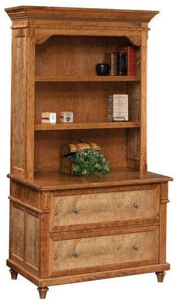 Custom Bridgeport Lateral File Cabinet with Hutch