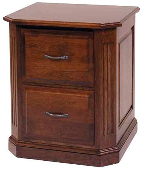 Amish Buckingham 2-Drawer File Cabinet