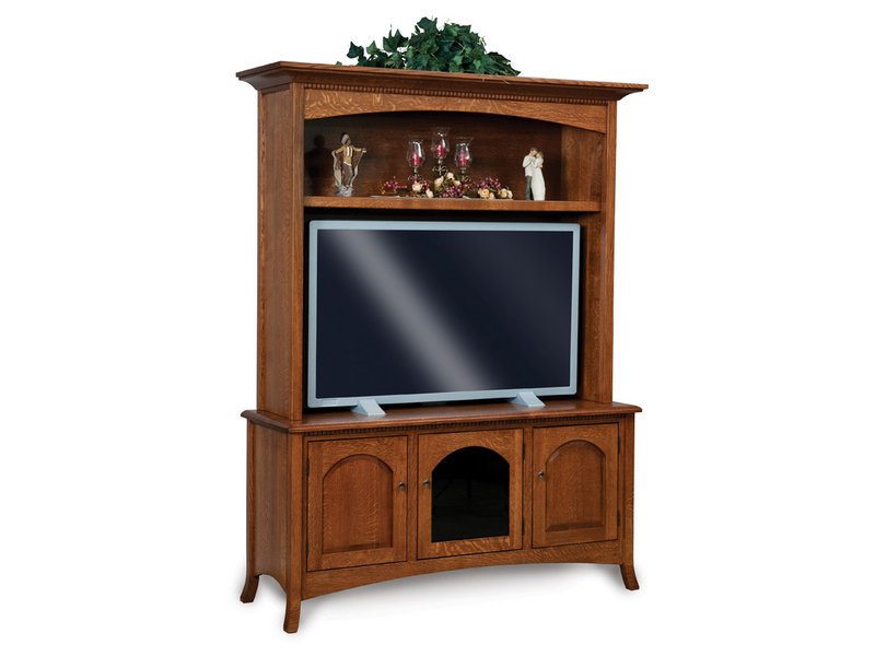 Amish Carlisle Two-Piece LCD Cabinet