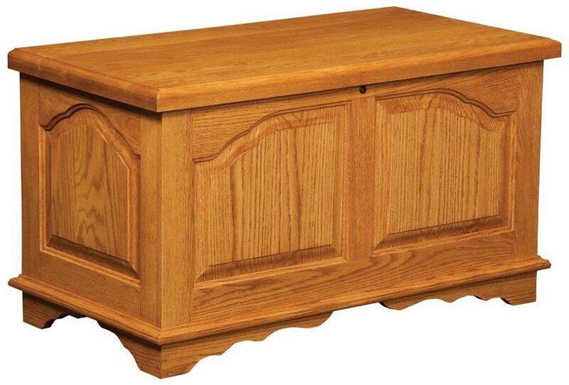 Custom Cathedral Cedar Chest