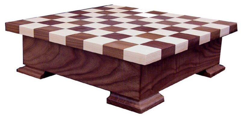 Custom Checker Board with Base