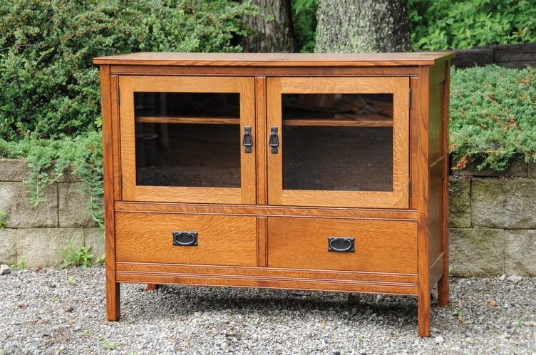 Custom Country Mission TV Cabinet