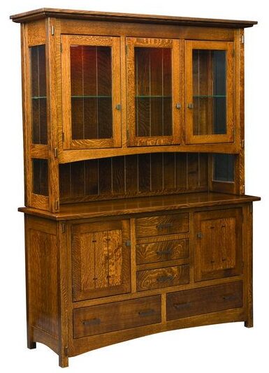 Amish Crestline Hutch