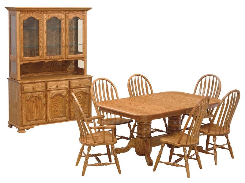 Amish Double Pedestal Dining Collection
