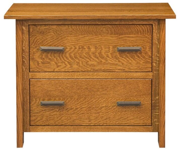 Custom Freemont Mission Lateral File Cabinet