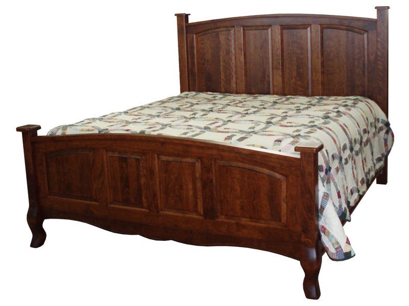 French Country Solid Wooden Bed