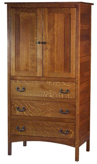 Amish Granny Mission Armoire