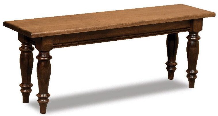 Custom Harvest Trestle Dining Bench