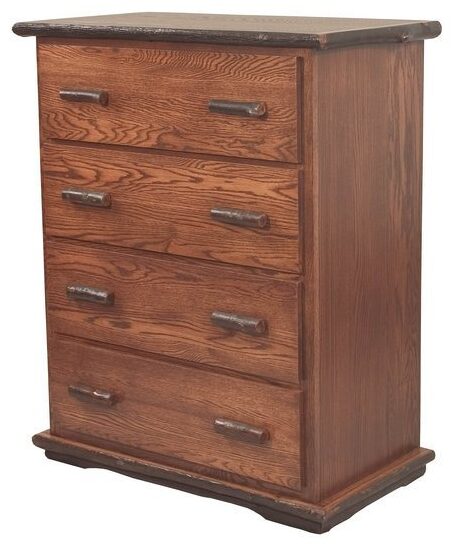 Amish Hickory Heritage Collection Four Drawer Chest