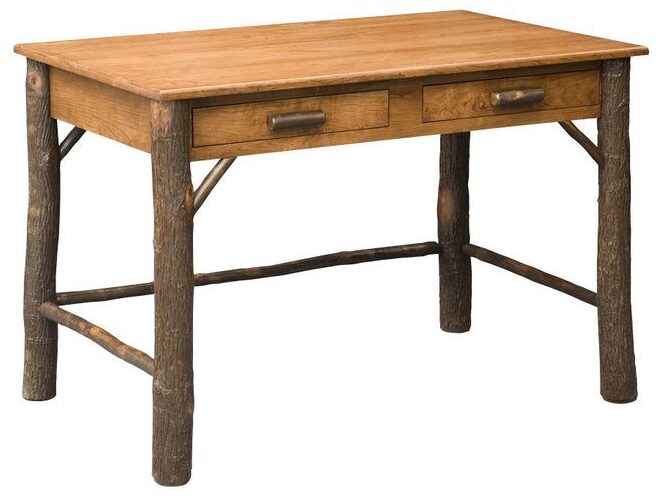 Amish Hickory Lincoln Desk