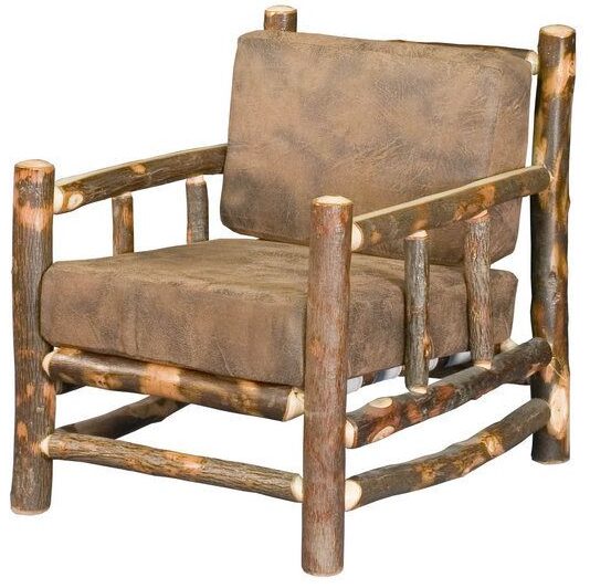 Amish Hickory Lodge Chair