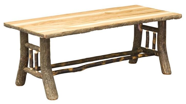Amish Hickory Noble Collection Coffee Table