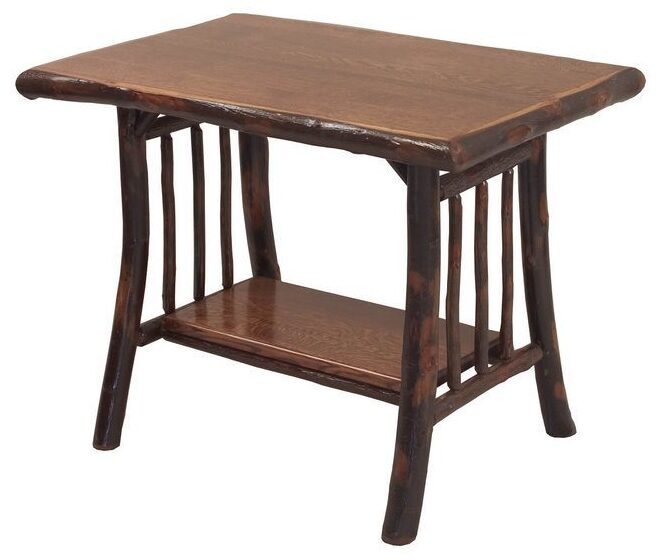 Amish Hickory Noble Collection Library Table