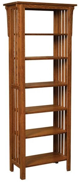 Amish Honeymaze Extra Large Bookcase