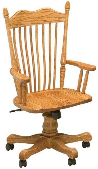 Amish Hoosier Desk Chair