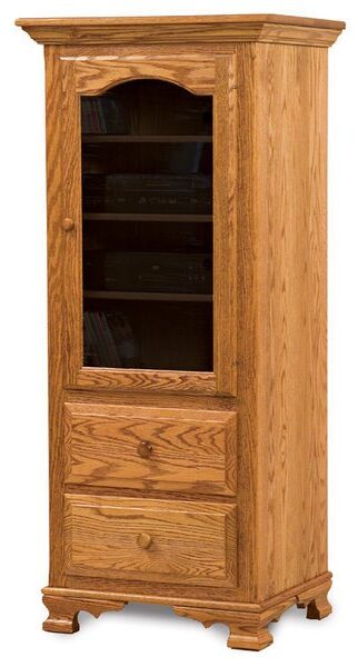Amish Hoosier Heritage Stereo Cabinet