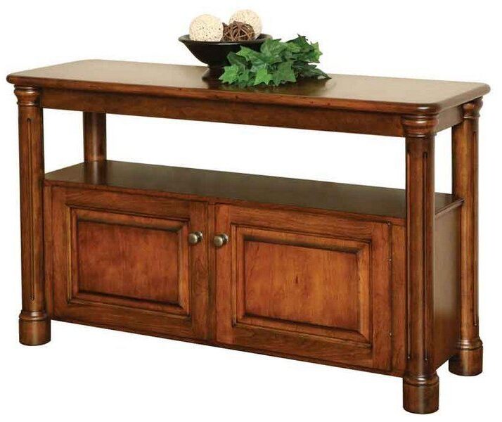 Amish Jefferson Open Sofa Table