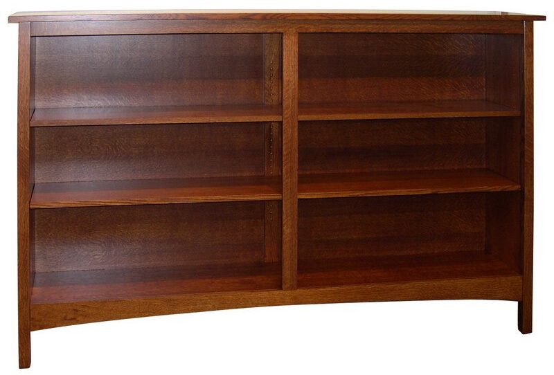 Amish Large 48 Inch Granny Mission Bookcase