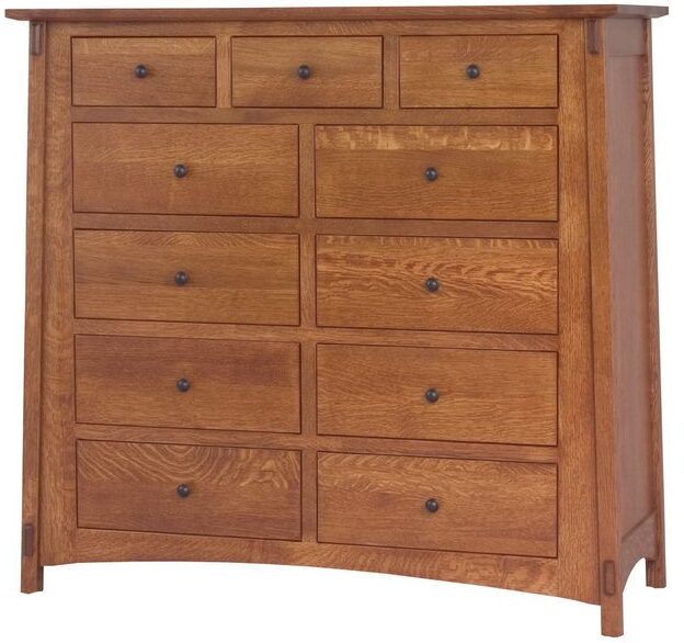Amish McCoy Eleven Drawer Mule Chest