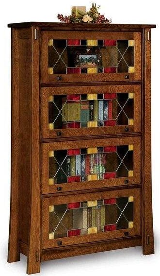 Amish Modesto Barrister Bookcase