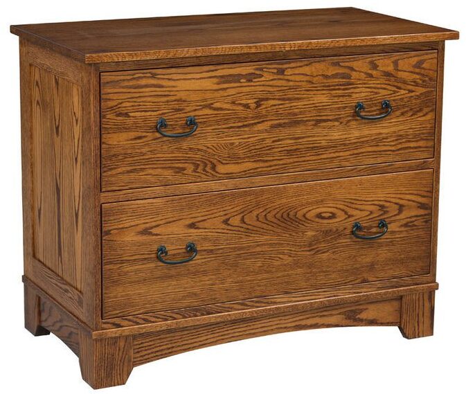 Amish Noble Mission Lateral File Cabinet