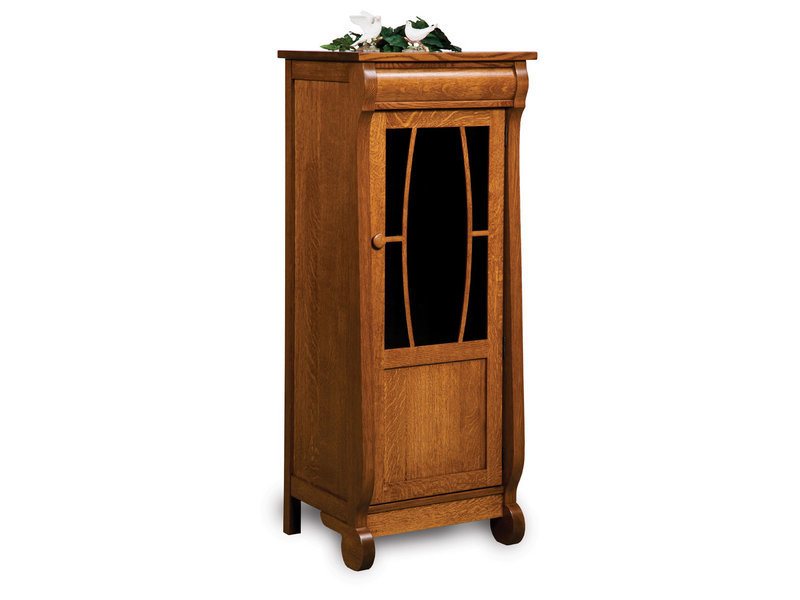 Amish Old Classic Sleigh Stereo Cabinet