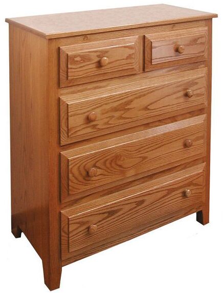 Custom Pine Hollow Chest of Drawers