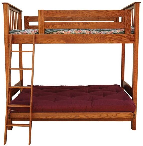Custom Pine Hollow Futon Loft Bed