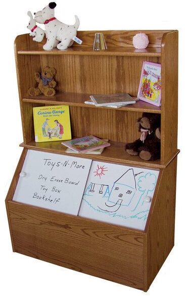 Custom Pine Hollow Toy Box Bookshelf