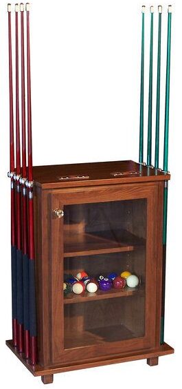 Amish Pool Accessories Cabinet