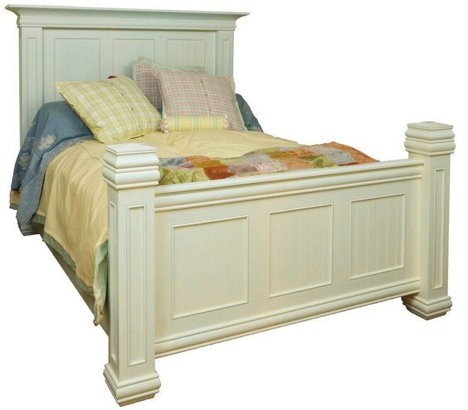 Custom Provincial Cottage Queen Bed