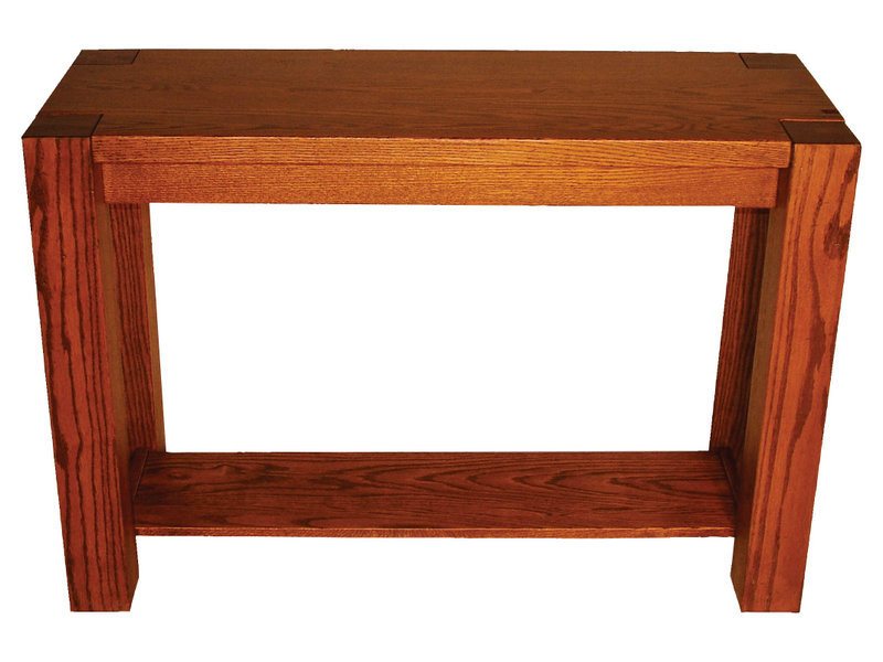 Custom Sequoia Sofa Table