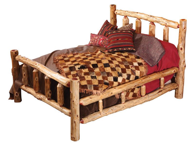 Custom Settlers Heritage Cedar Queen Bed