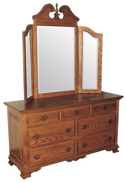 Amish Traditional Collection Double Dresser