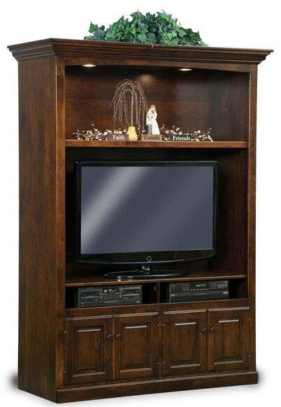 Amish Victorian Style Entertainment Center